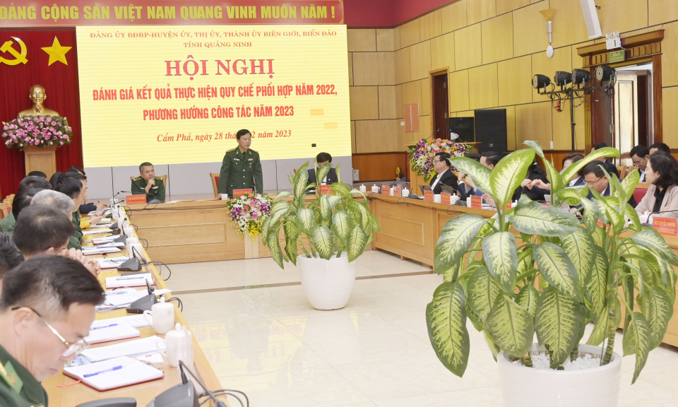 BĐBP tỉnh và các địa phương biên giới, biển đảo triển khai quy chế phối hợp năm 2023