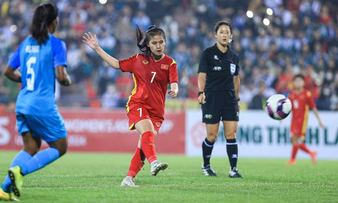 Vietnam’s U20 women pass first Asian Cup qualification