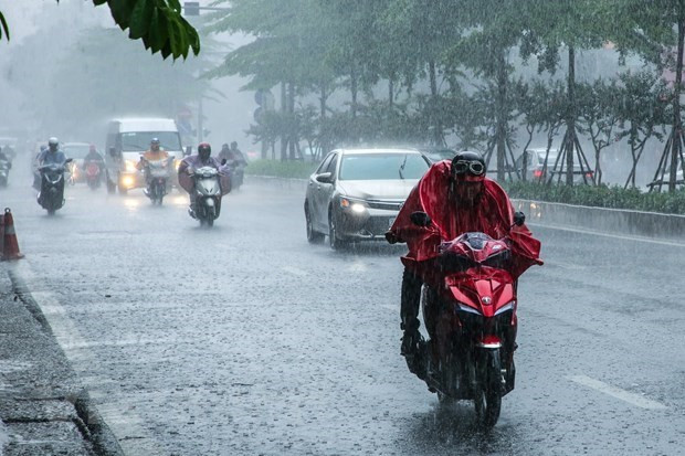 Vung nui Bac Bo co mua rao, de phong xay ra loc va dong manh hinh anh 1