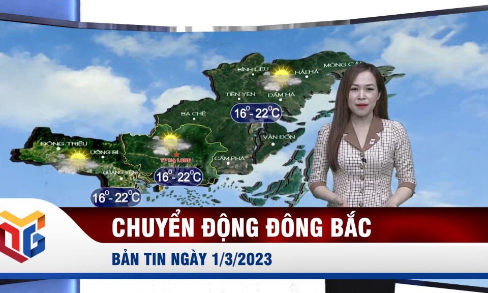 Dự báo thời tiết đêm 1/3, ngày 2/3/2023