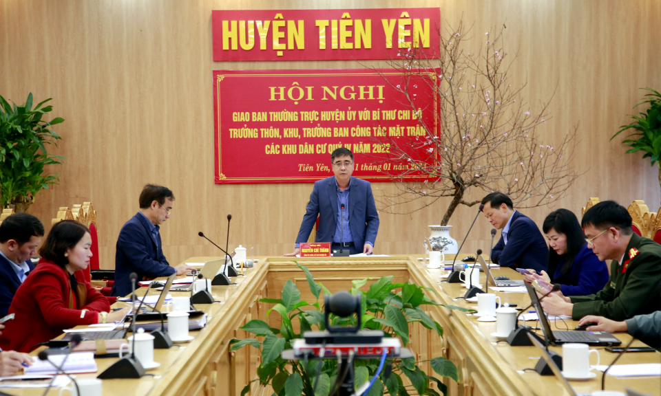 Tiên Yên: Quyết tâm hoàn thành mục tiêu phát triển KT-XH năm 2023