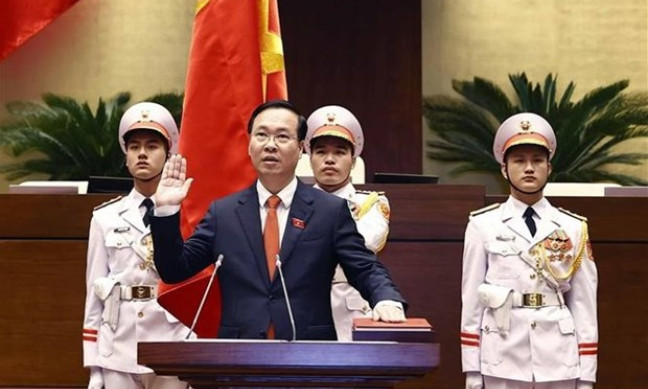 National Assembly elects Vo Van Thuong as State President