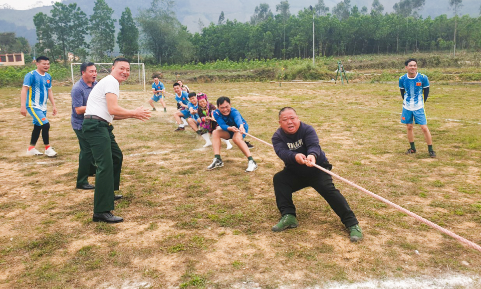 Các đơn vị, địa phương tổ chức Ngày hội Biên phòng toàn dân