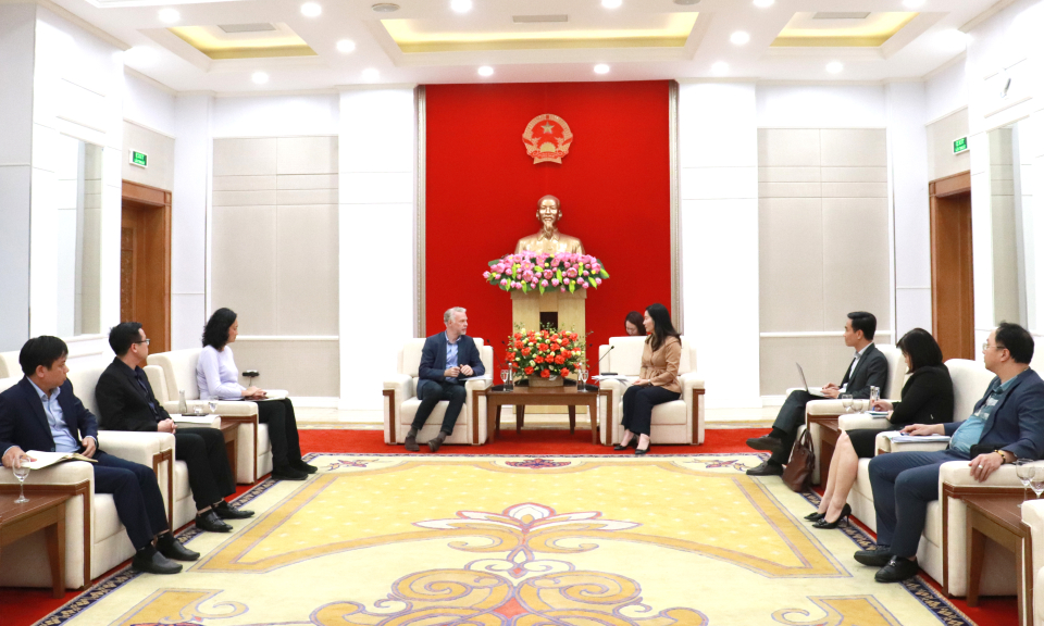 UBND tỉnh làm việc với Trưởng Văn phòng đại diện UNESCO tại Việt Nam