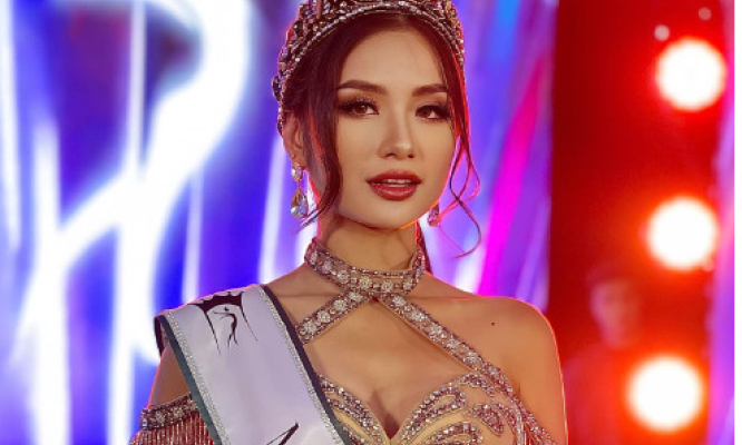 Nguyễn Thanh Hà đăng quang Hoa hậu Môi trường Thế giới 2023