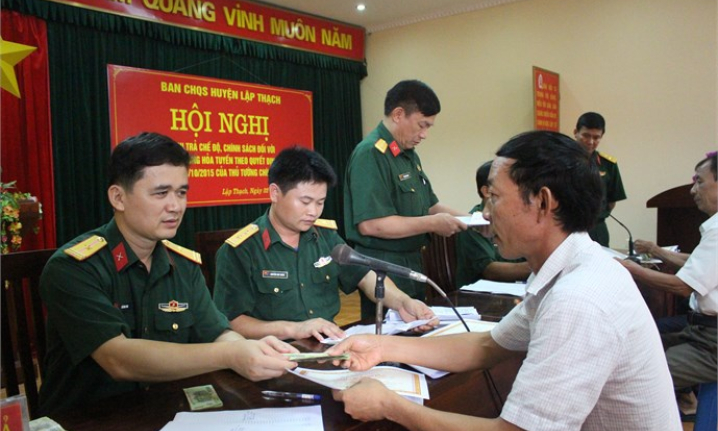 Đề xuất bổ sung chế độ với đối tượng phục viên, xuất ngũ, thôi việc