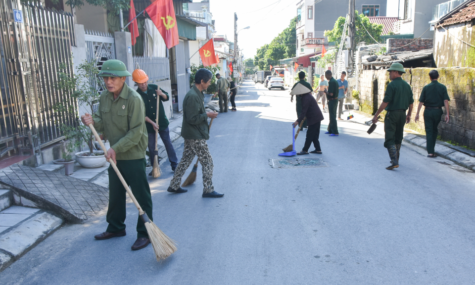 Nhân lên những khu dân cư sáng, xanh, sạch, đẹp