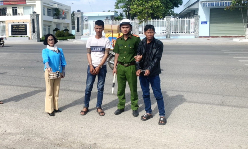 Bắt ba đối tượng gây ra hai vụ “ăn bay” ở nội thành Cam Ranh