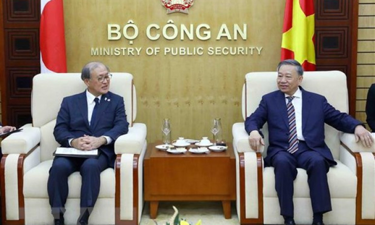 Việt Nam-Nhật Bản thúc đẩy hợp tác phòng, chống tội phạm