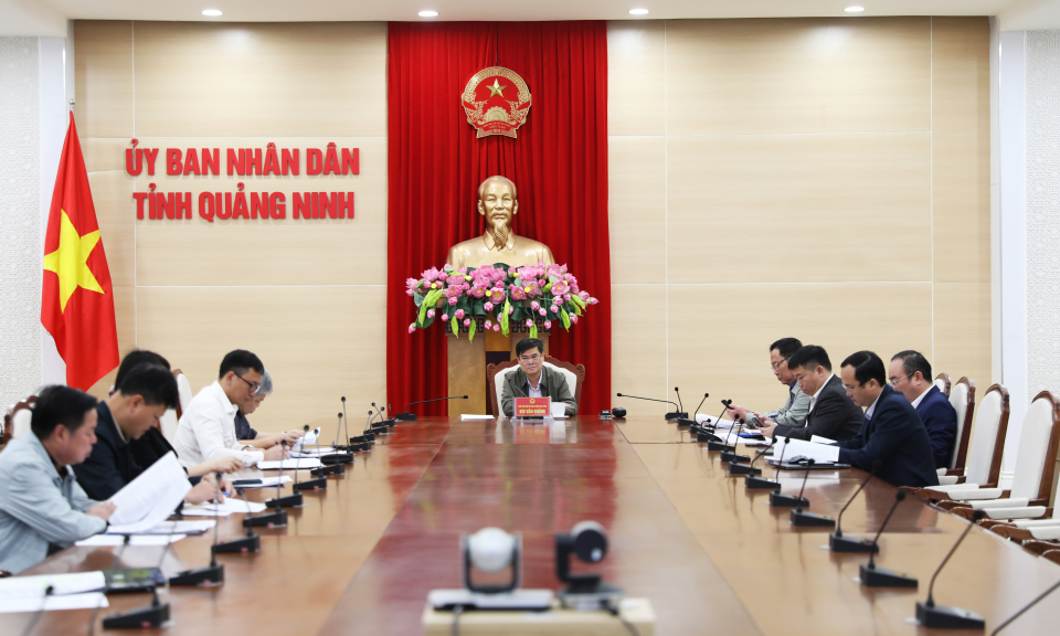 UBND tỉnh rà soát dự thảo kế hoạch thu hút đầu tư FDI vào các KCN