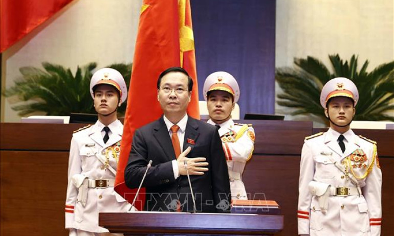 Điện và thư chúc mừng Chủ tịch nước Võ Văn Thưởng