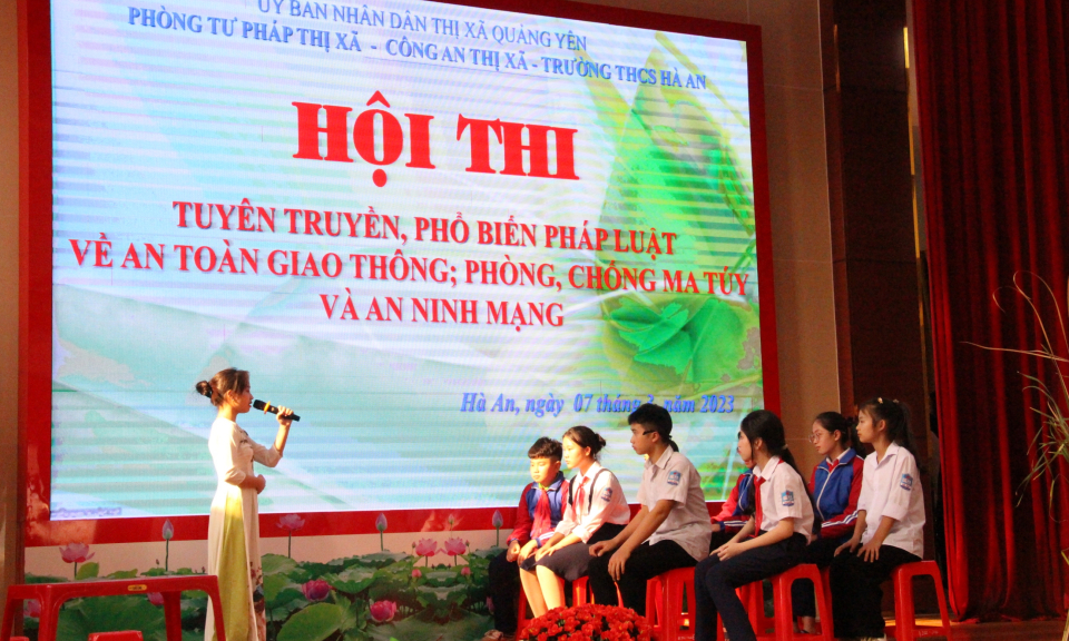 TX Quảng Yên: Đổi mới công tác phổ biến, giáo dục pháp luật