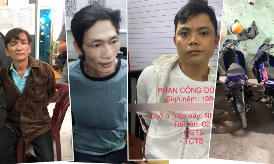 Chưa kịp "nuốt trôi" 2 xe máy trị giá hơn 1 tỷ đồng thì bị bắt