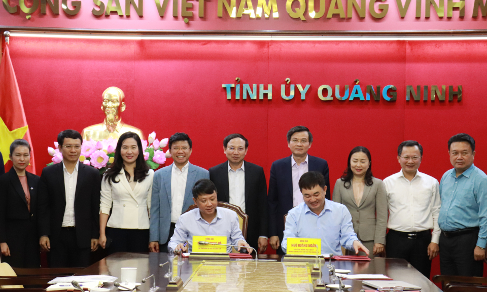 Tỉnh ủy Quảng Ninh và Tạp chí Cộng sản sơ kết chương trình phối hợp