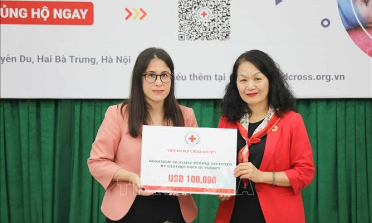 Vietnam Red Cross sends first donations to quake victims in Turkey, Syria