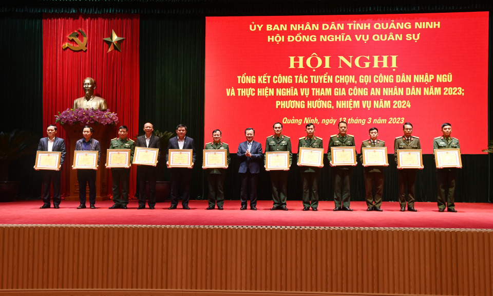 Hội nghị tổng kết công tác tuyển quân năm 2023