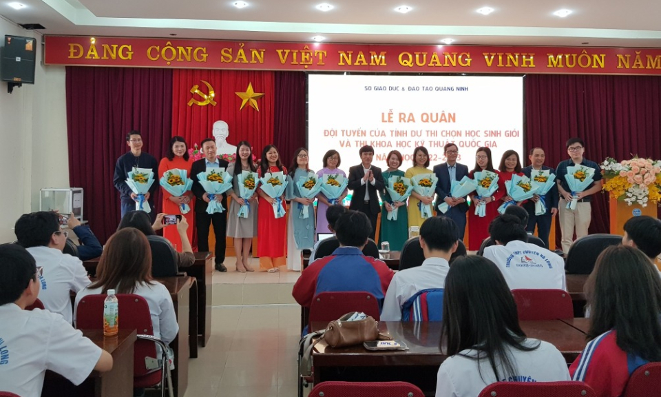 Quảng Ninh: 59 thí sinh đoạt giải tại Kỳ thi chọn học sinh giỏi quốc gia THPT năm học 2022-2023