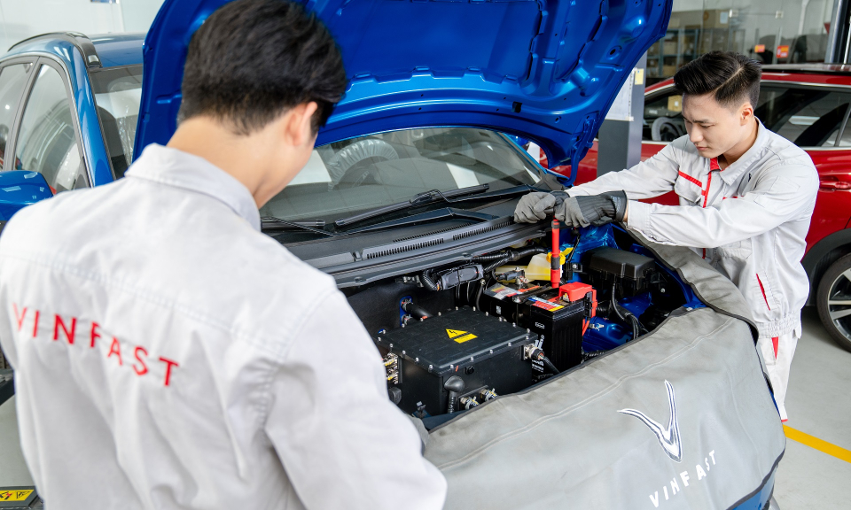 VinFast triển khai hệ thống “xưởng dịch vụ không ngày nghỉ”