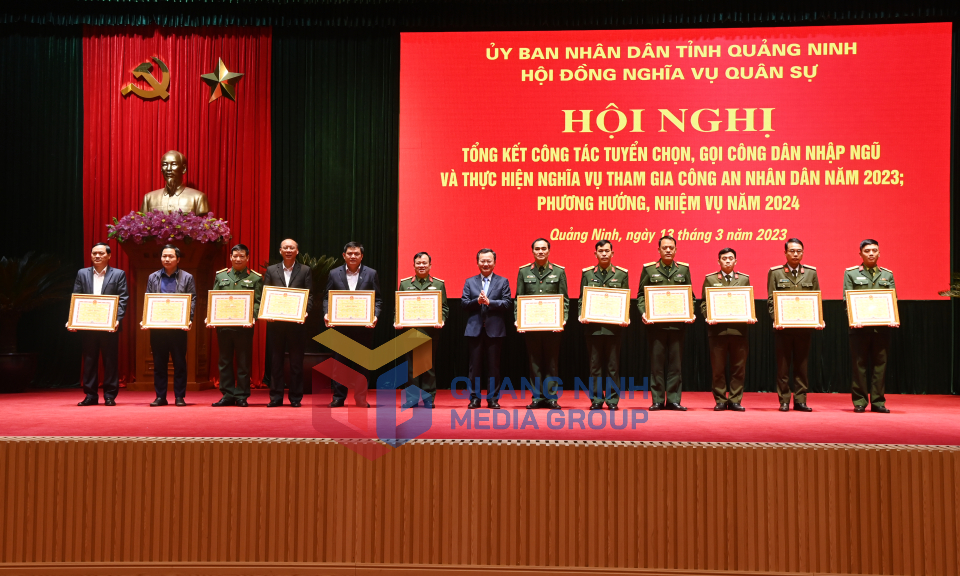 Hội nghị tổng kết công tác tuyển quân năm 2023, tháng 3-2023