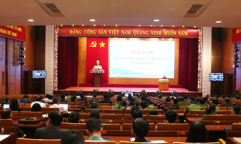 Tập huấn công tác bảo vệ bí mật nhà nước và an ninh mạng
