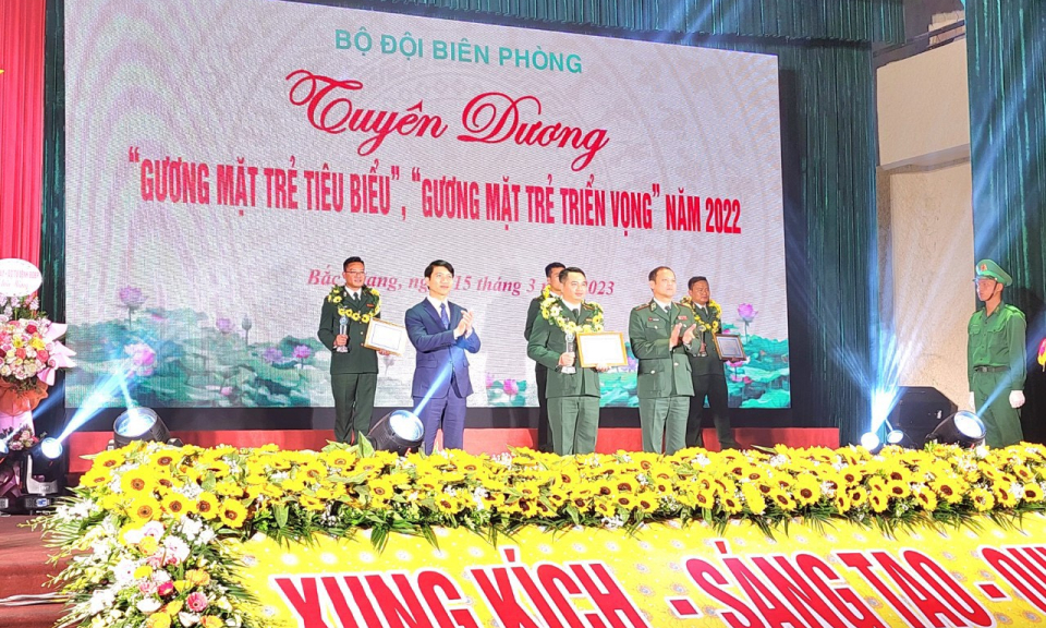 Quảng Ninh có 1 đại diện được tuyên dương là “Gương mặt trẻ tiêu biểu” BĐBP năm 2022