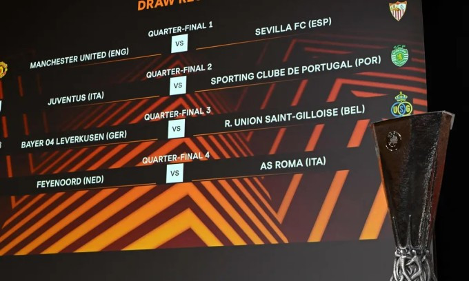 Man Utd gặp Sevilla ở tứ kết Europa League