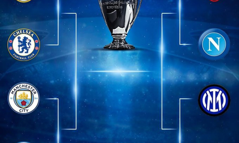 Man City đấu Bayern ở tứ kết Champions League