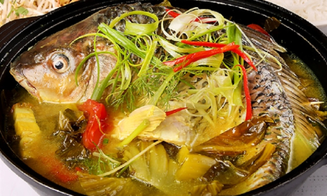 Reel in the flavours of Việt Nam with braised pickled carp