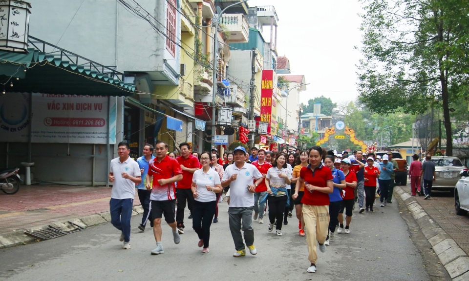 Tiên Yên phát động “Ngày chạy Olympic vì sức khỏe toàn dân năm 2023"