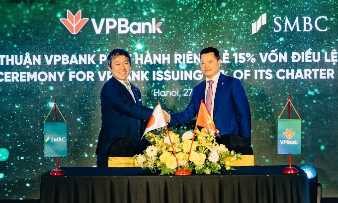Tập đoàn tài chính Nhật chi 1,5 tỷ USD mua 15% cổ phần VPBank