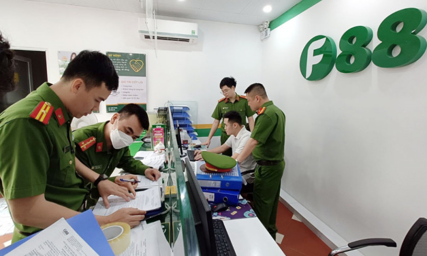 Phát hiện sai phạm các chi nhánh F88 tại Bắc Giang