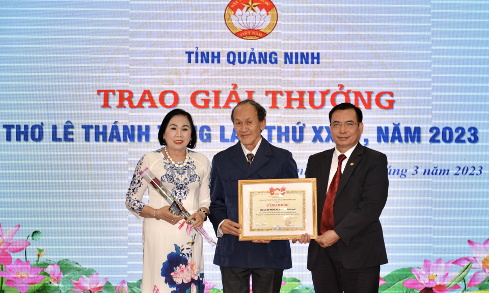 Trao giải thơ Lê Thánh Tông lần thứ 35