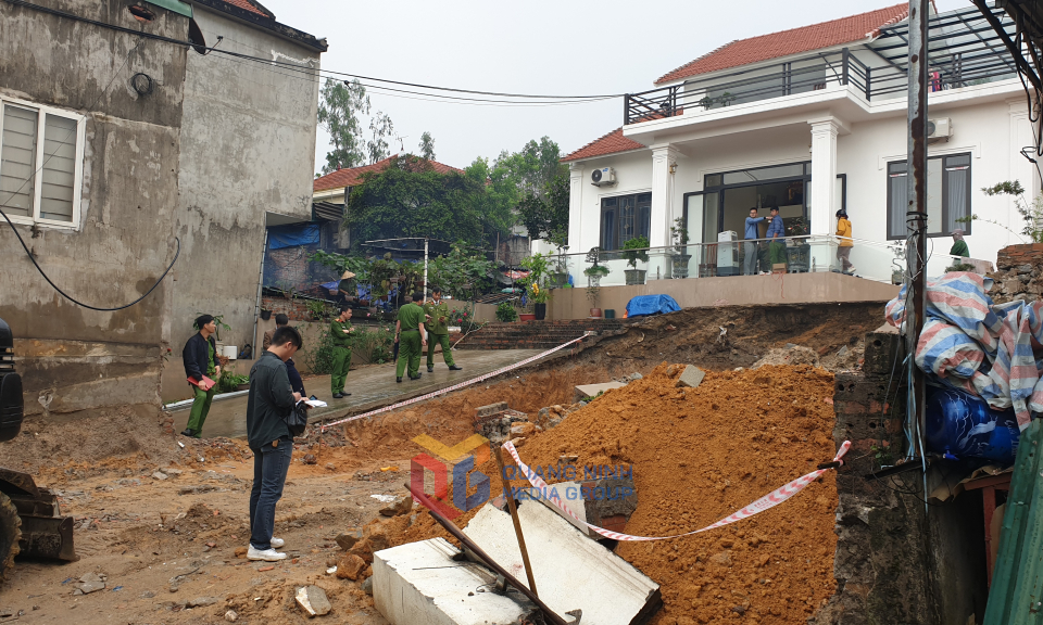 Sập kè đá tại phường Hà Khẩu (TP Hạ Long) khiến 1 người tử vong