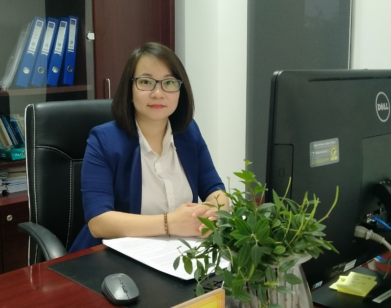 Thạc sĩ Nguyễn Thị Thủy, Phó Giám đốc Thư viện tỉnh.