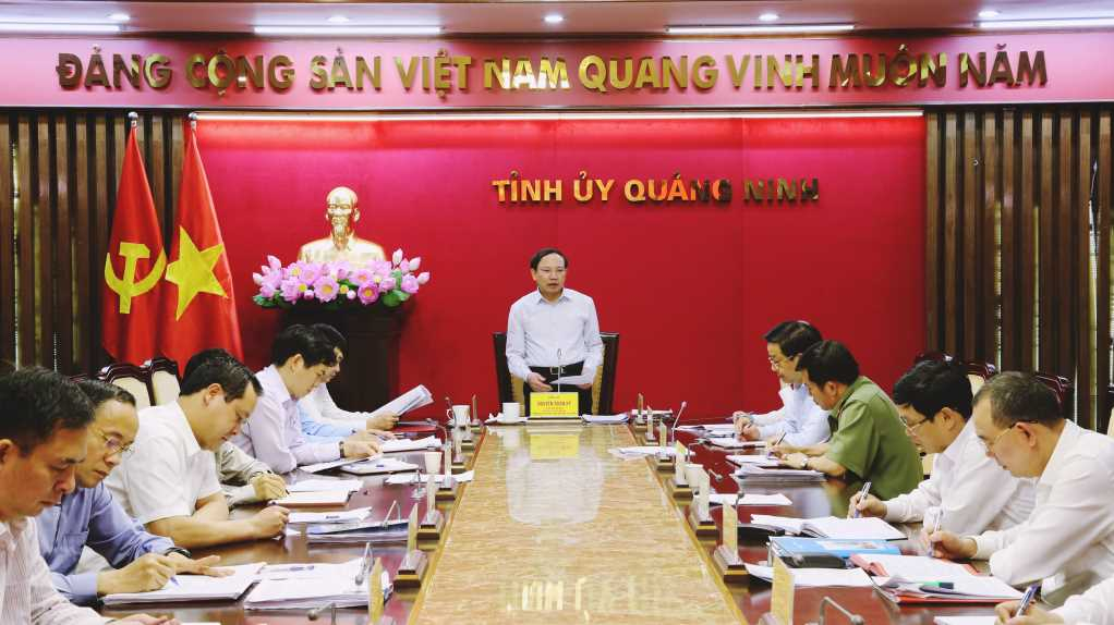 Ban Chỉ đạo (BCĐ) Phòng chống tham nhũng, tiêu cực tỉnh Quảng Ninh tổ chức phiên họp thứ tư, ngày 7/4/2023.