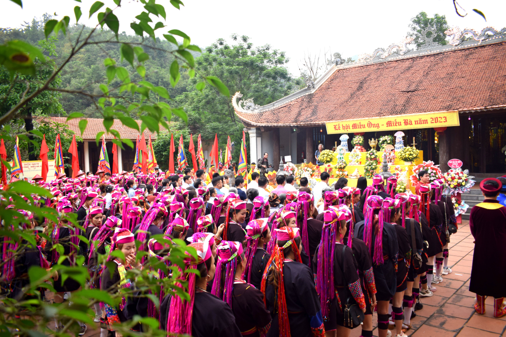 Lễ hội thu hút đông đảo người dân các dân tộc huyện Ba Chẽ đến tham gia