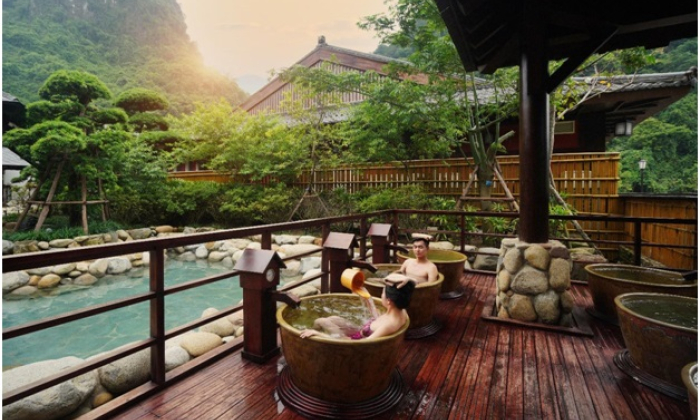 Đến Yoko Onsen Quang Hanh tắm khoáng nóng giờ vàng với giá chỉ từ 600.000 đồng