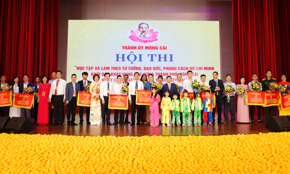 Móng Cái: Hội thi Học tập và làm theo tư tưởng, đạo đức, phong cách Hồ Chí Minh