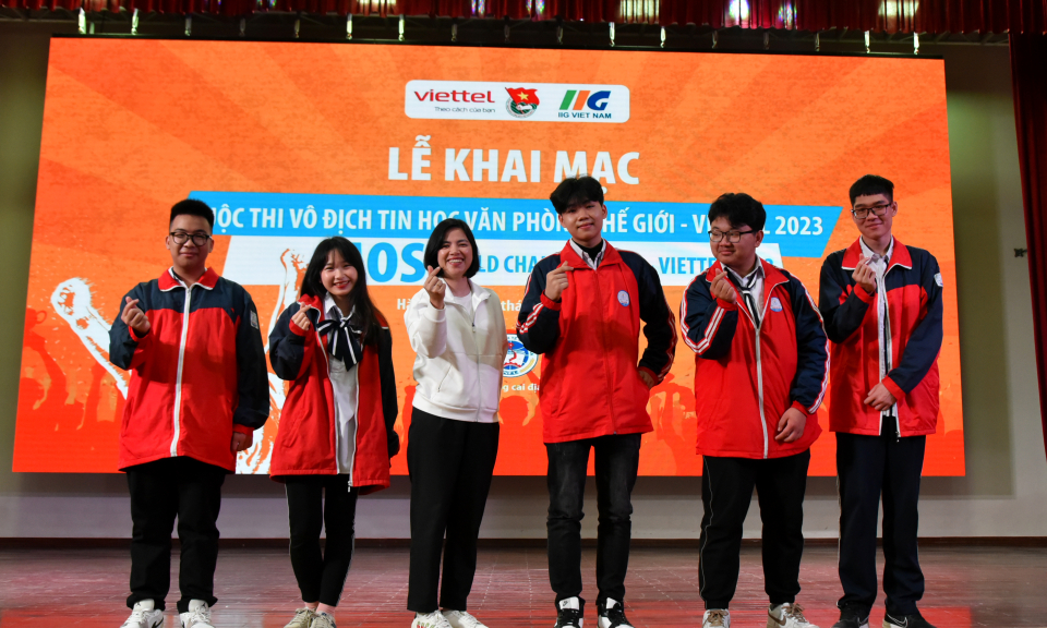 Học sinh Quảng Ninh đoạt thành tích cao tại Vòng loại quốc gia Cuộc thi Vô địch Tin học văn phòng thế giới