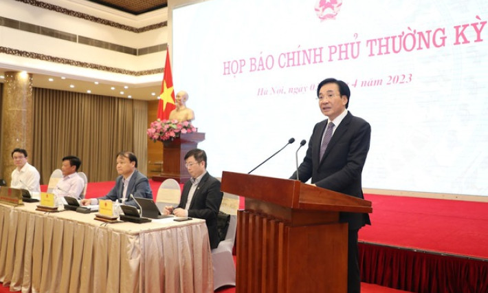 Họp báo Chính phủ thường kỳ tháng 3/2023