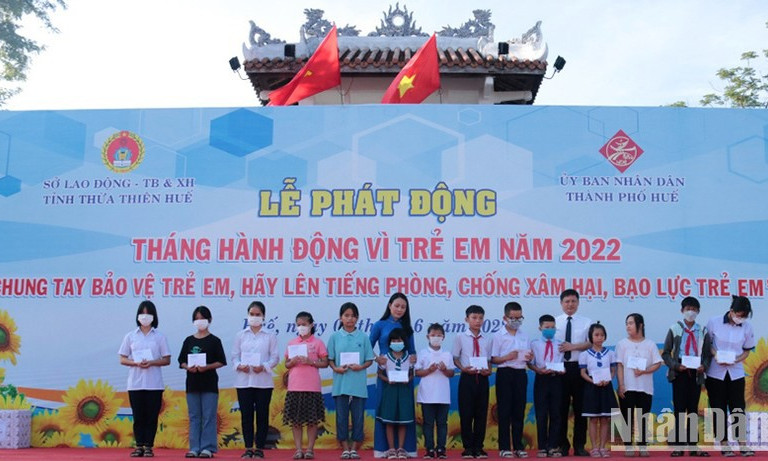 Tháng hành động nhằm chung tay giảm thiểu tổn hại trẻ em 