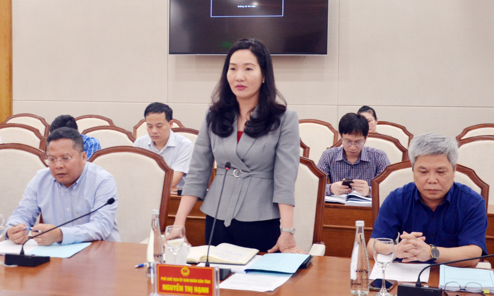 UBND tỉnh làm việc với Đoàn giám sát Hội đồng quản lý BHXH