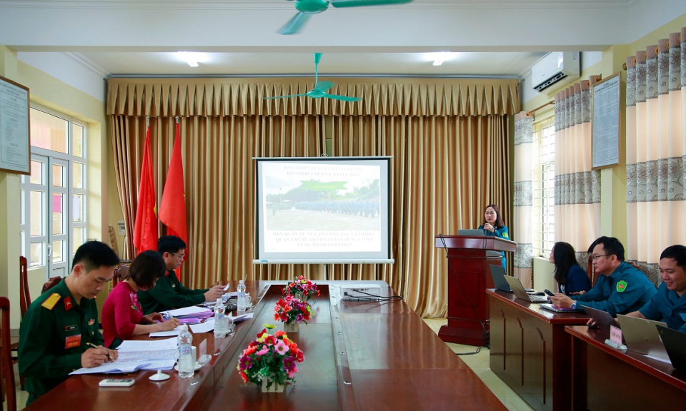 Móng Cái, Tiên Yên: Hội thi cán bộ giảng dạy chính trị năm 2023