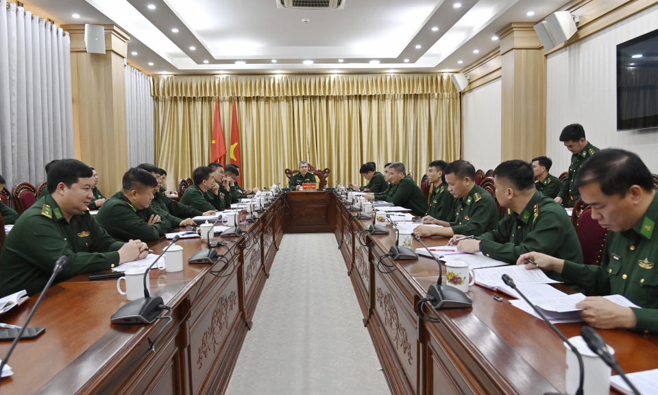 Bộ Chỉ huy BĐBP tỉnh triển khai nhiệm vụ công tác biên phòng quý II