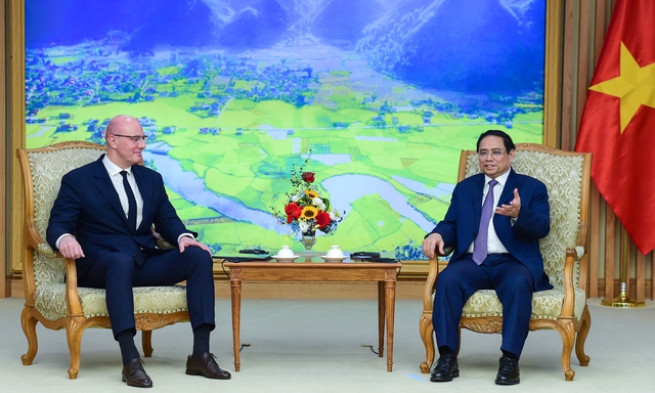 Thủ tướng Phạm Minh Chính tiếp Phó Thủ tướng Chính phủ Nga