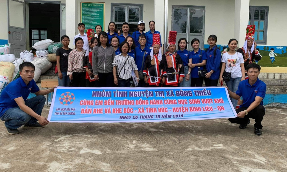 Tấm gương thiện nguyện điển hình ở Đông Triều