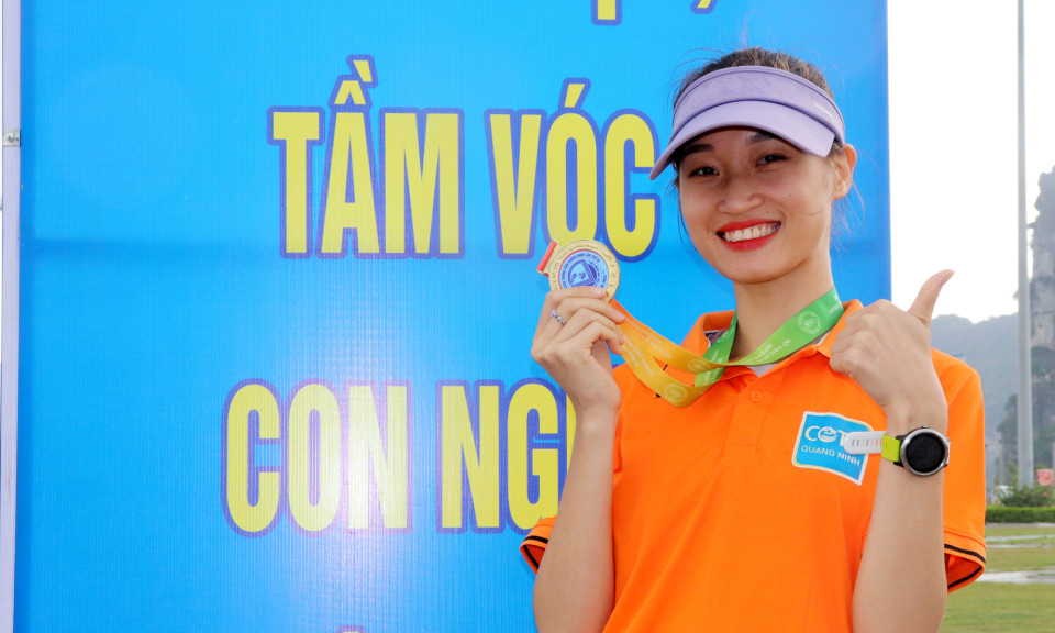 Đam mê điền kinh của cô gái Cô Tô