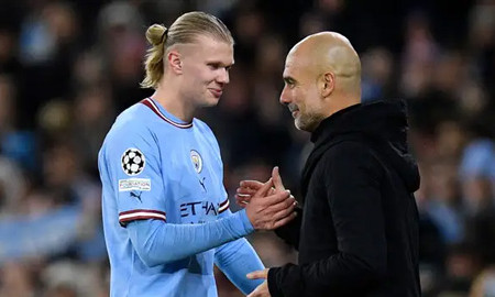 Pep không 'để dành' Haaland cho trận gặp Bayern