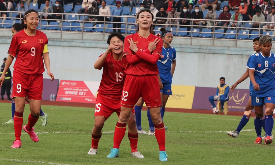 Đội tuyển nữ Việt Nam giành quyền vào vòng loại thứ 2 Olympic 2024