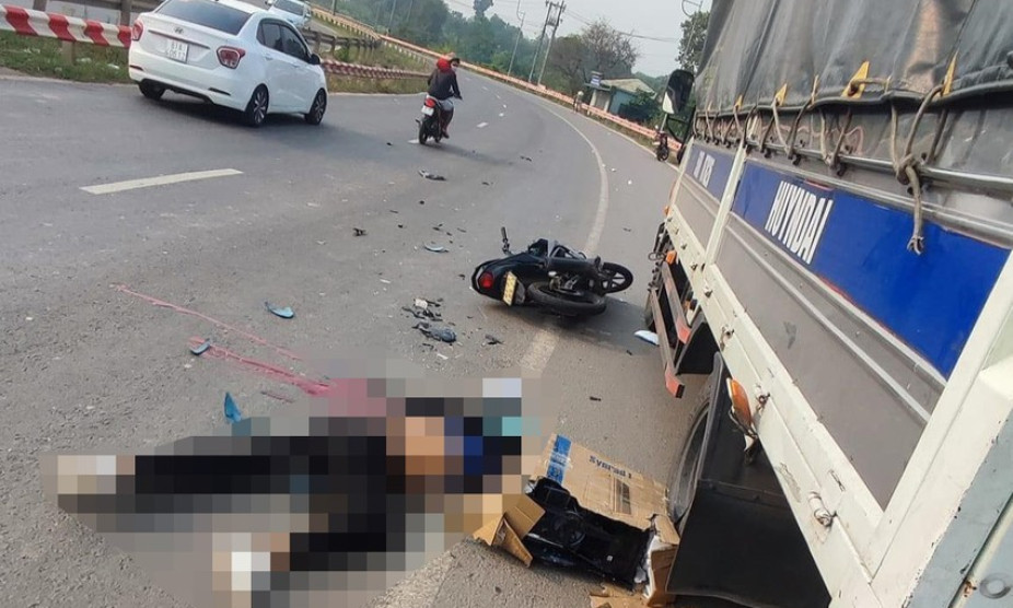 Bình Dương: Nam thanh niên tử vong nghi kẹt giữa hai xe ô tô